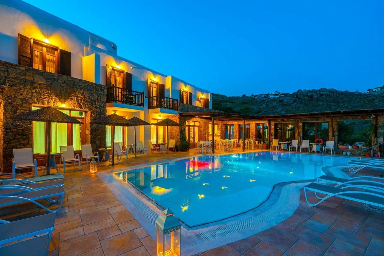 Paradision Hotel Mykonos Town Luaran gambar